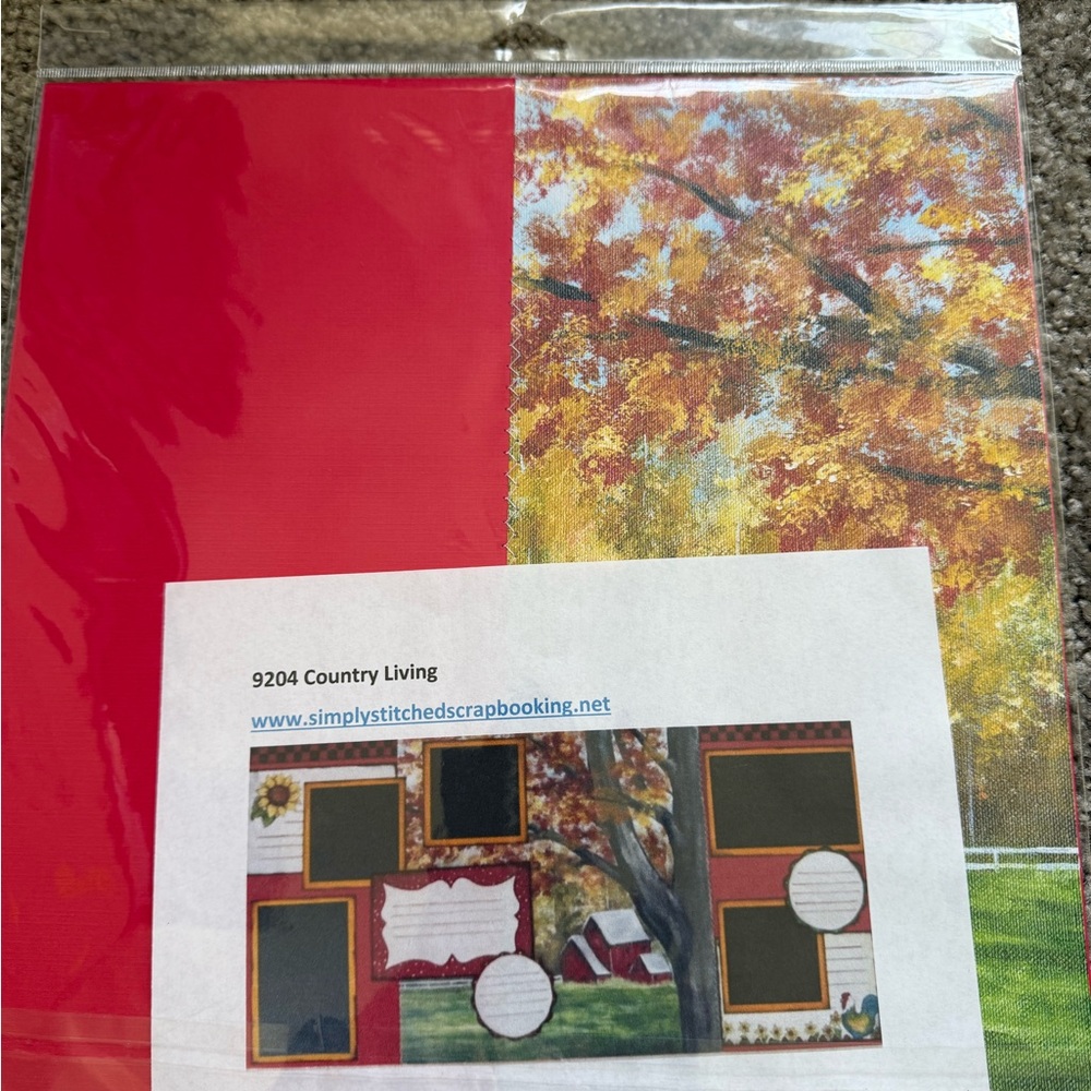Country Living Scrapbook Kit